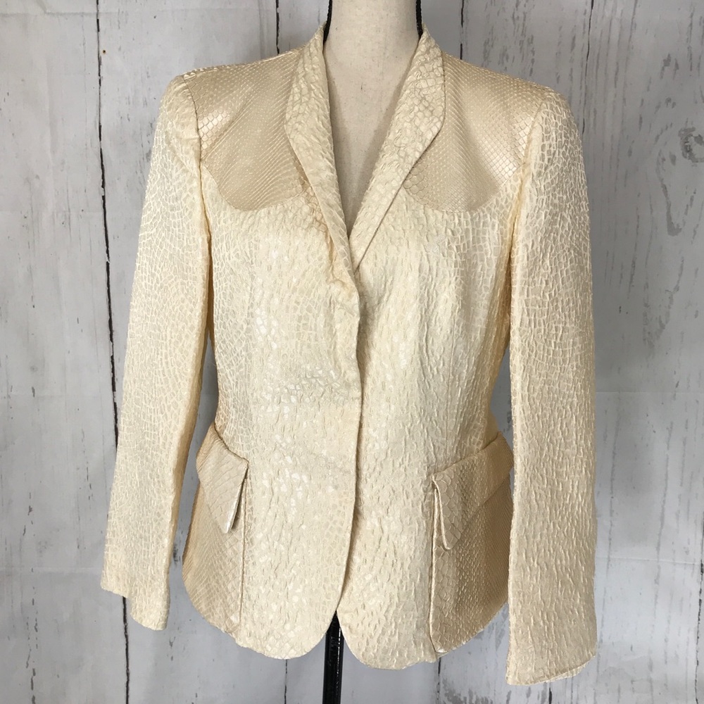 Giorgio Armani Black Label   With Embrossed Jacket